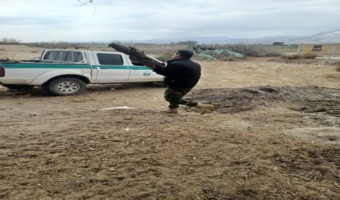 انهدام یک باب کوره تولید زغال غیر مجاز در فاریاب