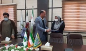 مراسم بزرگداشت روز زن در اداره کل منابع طبیعی و آبخیزداری جنوب کرمان برگزار شد