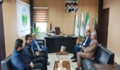 دیدار شهردار عنبرآباد با مدیرکل منابع طبیعی و آبخیزداری جنوب کرمان