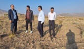 بازدید صبحگاهی مدبرکل منابع طبیعی و آبخیزداری جنوب کرمان از عرصه های پیشنهادی تخصیص به مدیریت اموراراضی در بخش ساردوییه