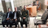 دیدار مدیرکل منابع طبیعی و آبخیزداری جنوب کرمان با فرمانده سپاه شهرستان جیرفت 