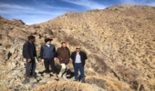بازدید از مسیر جاده درخواستی عشایر منطقه زورک دلفارد شهرستان جیرفت