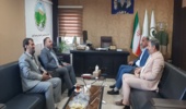 دیدار شهردار جیرفت با مدیرکل منابع طبیعی و آبخیزداری جنوب کرمان
