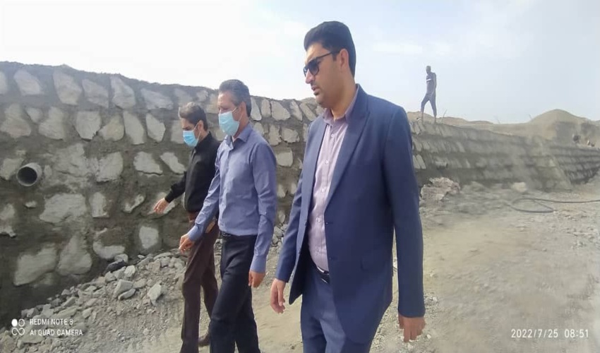 گزارش تصویری/ بازدید دکتر احمدی از پروژه های آبخیزداری شهرستان های کهنوج و منوجان