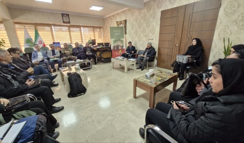 بهره برداری از پروژه آبخیزداری در قلعه گنج