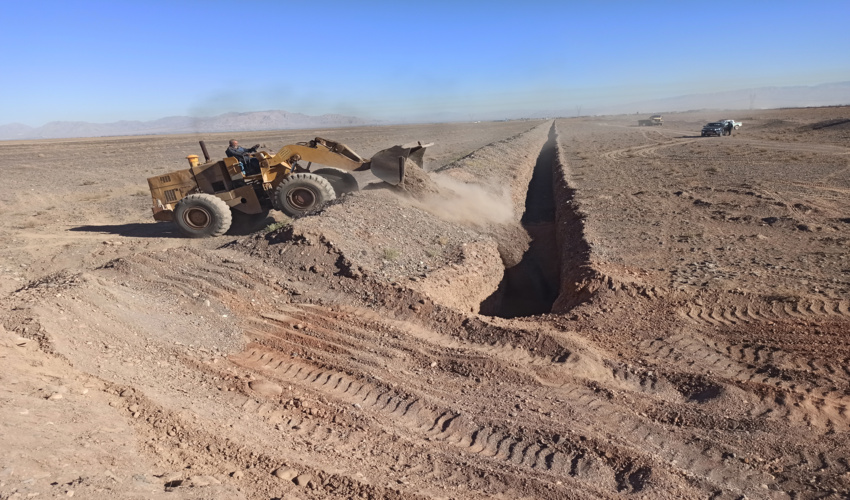 دیوار نویسی اداره منابع طبیعی و آبخیزداری شهرستان عنبرآباد