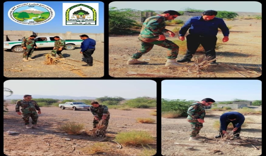 ۶ هکتار از اراضی ملی شهرستان فاریاب رفع تصرف شد