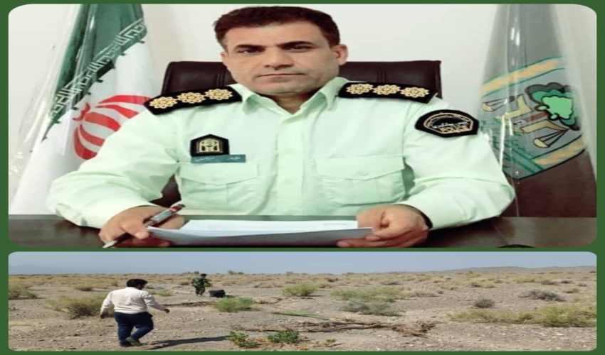 ۱۵٠٠٠ مترمربع از اراضی ملی شهرستان فاریاب رفع تصرف شد