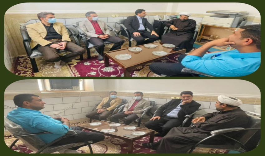 مدیرکل منابع طبیعی جنوب کرمان با امام جمعه شهرستان فاریاب  دیدار کرد