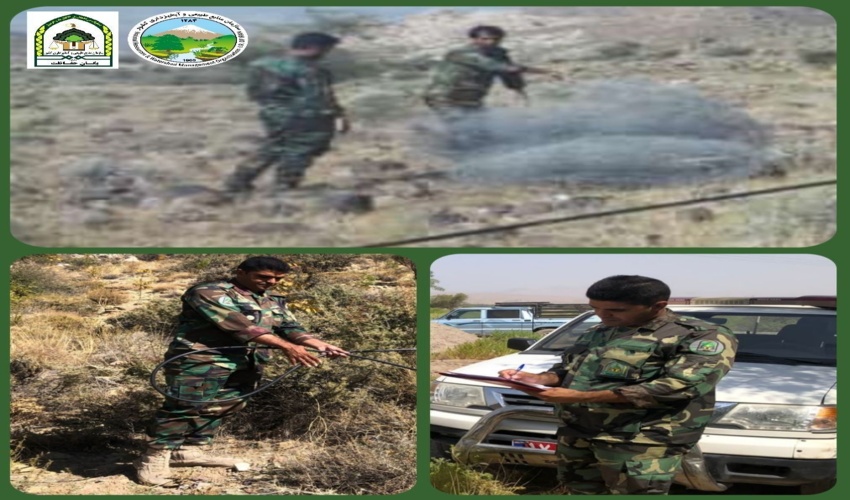 جیرفت/۸٠٠٠مترمربع از اراضی ملی شهرستان جیرفت رفع تصرف شد