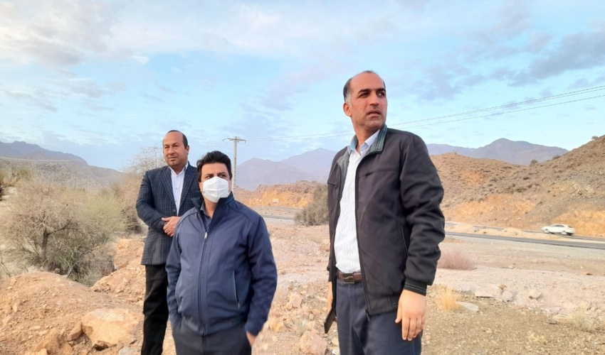 طرح نوار سبز در مسیر اتوبان جیرفت_دلفارد اغاز می شود