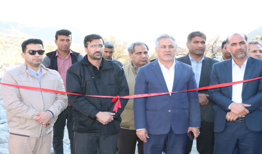 پروژه آبخیزداری حوزه آبخیز بارده عنبرآباد به بهره برداری رسید