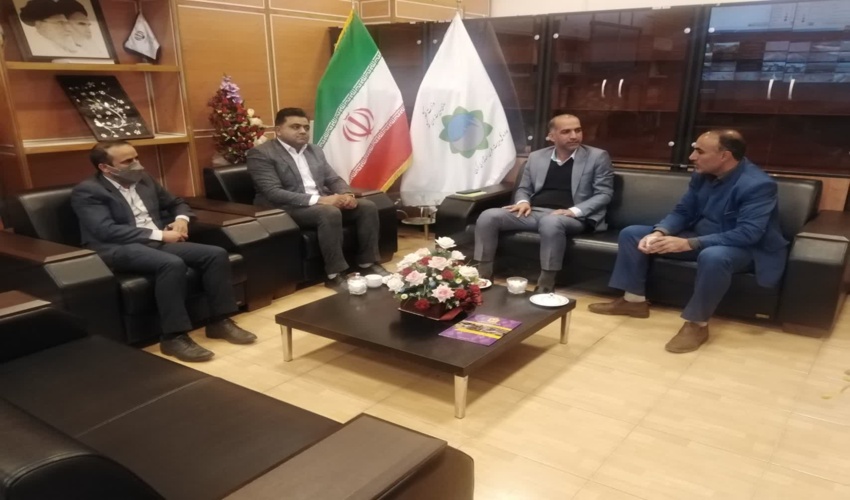 دیدار سربرست اداره کل منابع طبیعی جنوب کرمان با مدیرکل مدیریت بحران استانداری