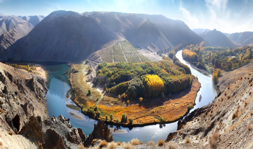 ۲۰۰۰ کیلومتر بادشکن زنده اطراف مزارع در جنوب کرمان احداث می شود