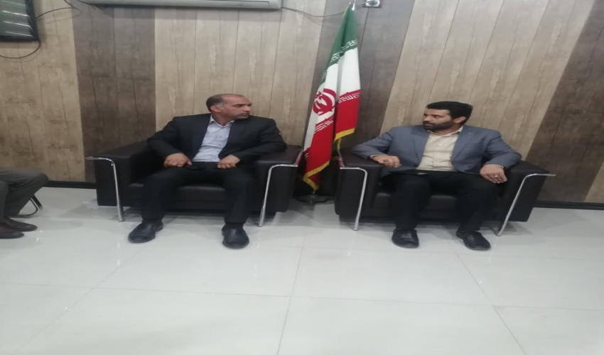 دیدار مدیرکل منابع طبیعی و آبخیزداری جنوب کرمان با فرماندار و امام جمعه شهرستان فاریاب 