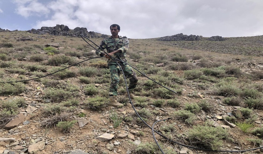 جیرفت/بیش از ۶٠٠٠ مترمربع از اراضی ملی شهرستان جیرفت رفع تصرف شد