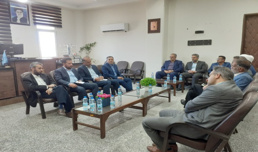 دیدار مدیرکل منابع طبیعی و آبخیزداری جنوب کرمان با مسئولین قضایی شهرستان کهنوج