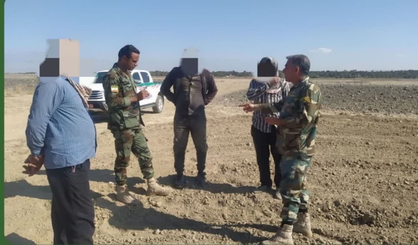 جیرفت/۲ هکتار از اراضی ملی شهرستان جیرفت رفع تصرف شد