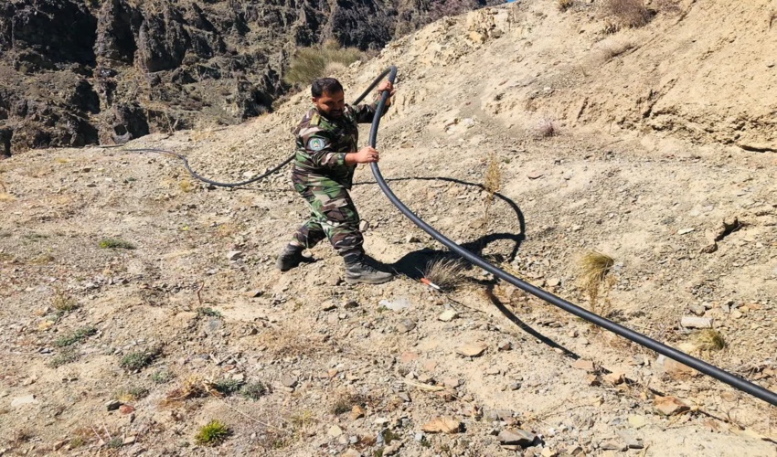 ۱۲٠٠ مترمربع از اراضی ملی شهرستان جیرفت رفع تصرف شد