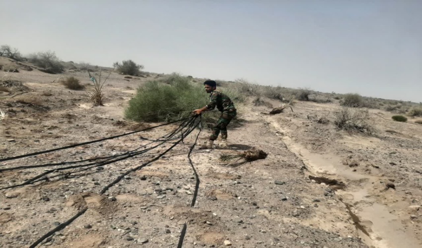 رفع تصرف ۶۵ هزارو ۸۲۴ مترمربع از اراضی ملی شهرستان جازموریان