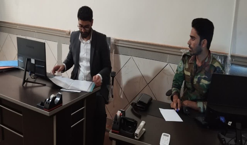 بازدید رئیس اداره حراست اداره کل از ادارات منابع طبیعی و آبخیزداری شهرستانهای رودبارجنوب و جازموریان 