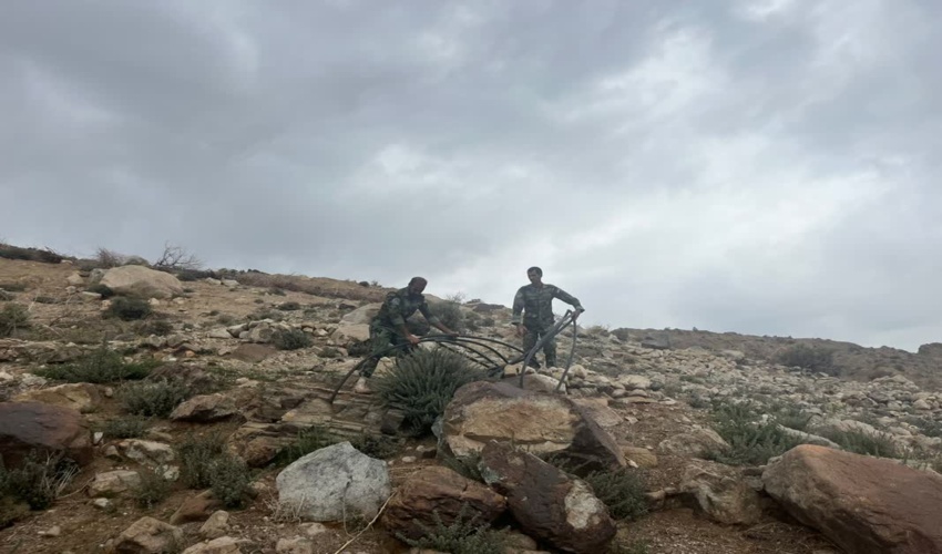 ۷۸۰ مترمربع از اراضی ملی شهرستان عنبرآباد رفع تصرف شد