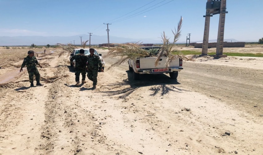 ️بیش از ۲ هکتار از اراضی ملی شهرستان جیرفت رفع تصرف شد