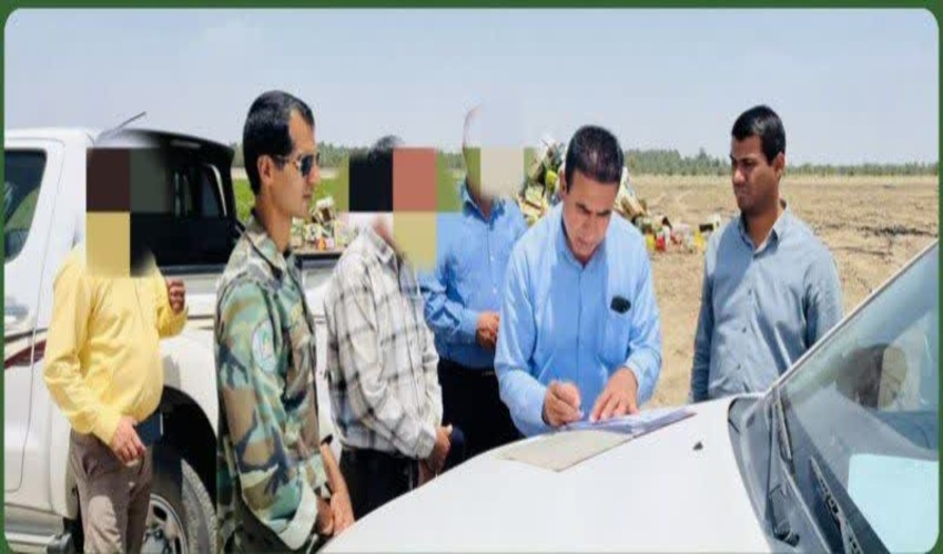  بیش از ۲۶ هکتار از اراضی ملی شهرستان عنبرآباد خلع ید و از تصرف خارج شد