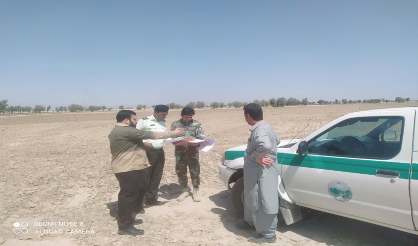  ۵ هکتار از اراضی ملی شهرستان رودبارجنوب رفع تصرف شد