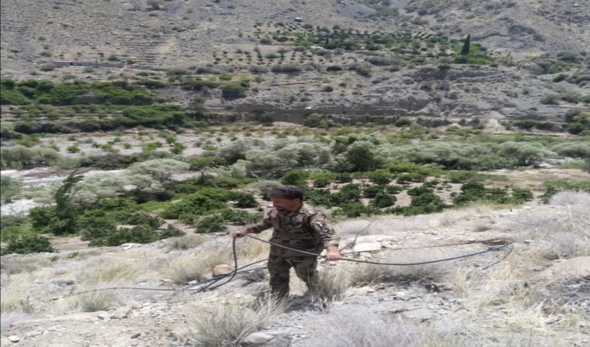 ۱۲۰۰ مترمربع از اراضی ملی شهرستان جیرفت رفع تصرف شد
