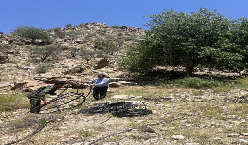 بیش از هزار مترمربع از اراضی ملی شهرستان عنبرآباد رفع تصرف شد