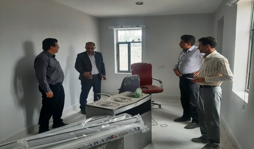 بررسی روند ساخت ساختمان پاسگاه ویژه حفاطت از منابع طبیعی ساردوییه