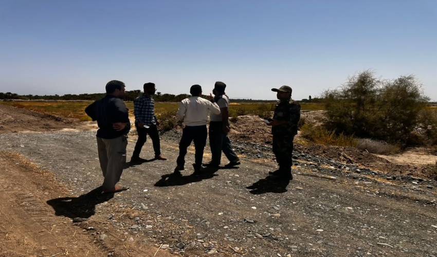 ۳ هکتار از اراضی ملی شهرستان جیرفت رفع تصرف شد