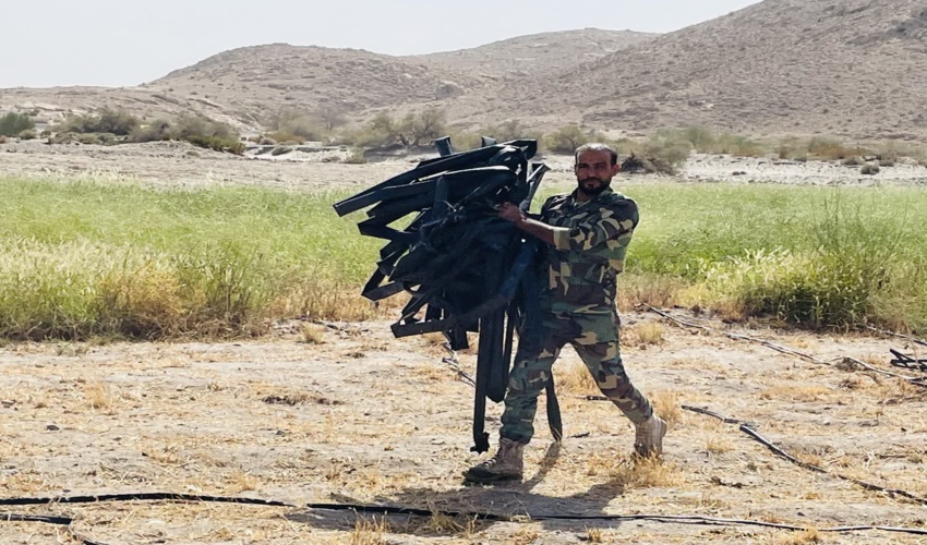 ️بیش از ۹ هکتار از اراضی ملی شهرستان عنبرآباد رفع تصرف شد