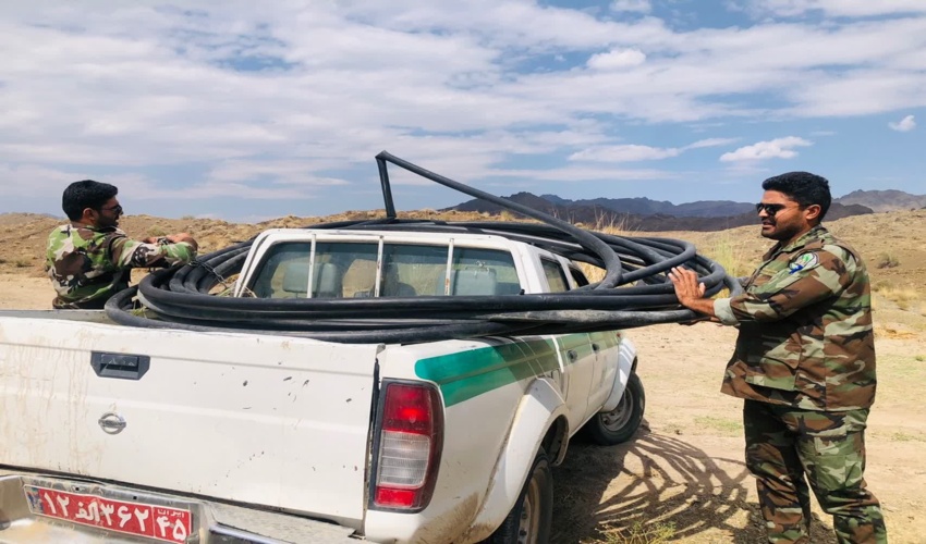 ۳ هکتار از اراضی ملی شهرستان جیرفت رفع تصرف شد