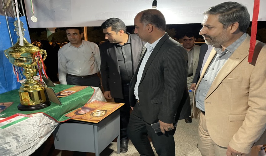  یادواره شهدای گرانقدر بخش های جبالبارز شمالی و جنوبی برگزار شد