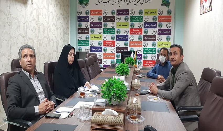 جلسه بررسی مشکلات فنی و اجرایی طرح های حوزه معاونت آبخیز،امور مراتع و بیابان