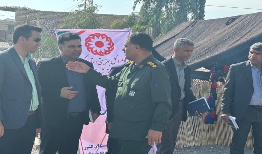  اردوی جهادی خدمت به میزبانی بسیج عشایری شهرستان جیرفت برگزار شد