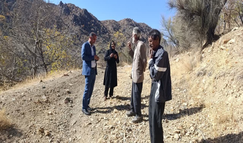  بازدید مدیرکل منابع طبیعی و آبخیزداری جنوب کرمان از مرتع پیدنگوئیه شهرستان جیرفت