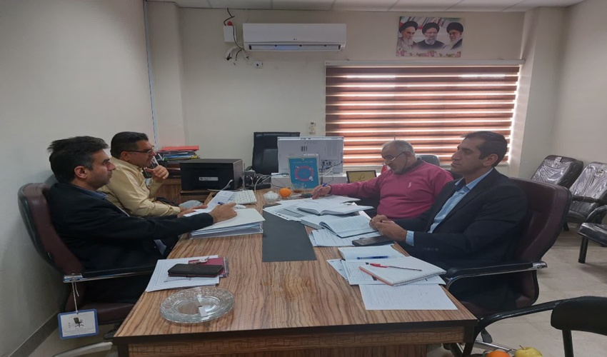  جلسه بررسی پرونده های حوزه ممیزی و حدنگاری