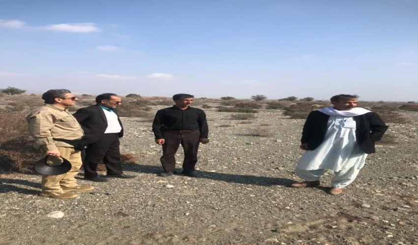 بازدید از محدوده های معدن شن و ماسه فاریاب