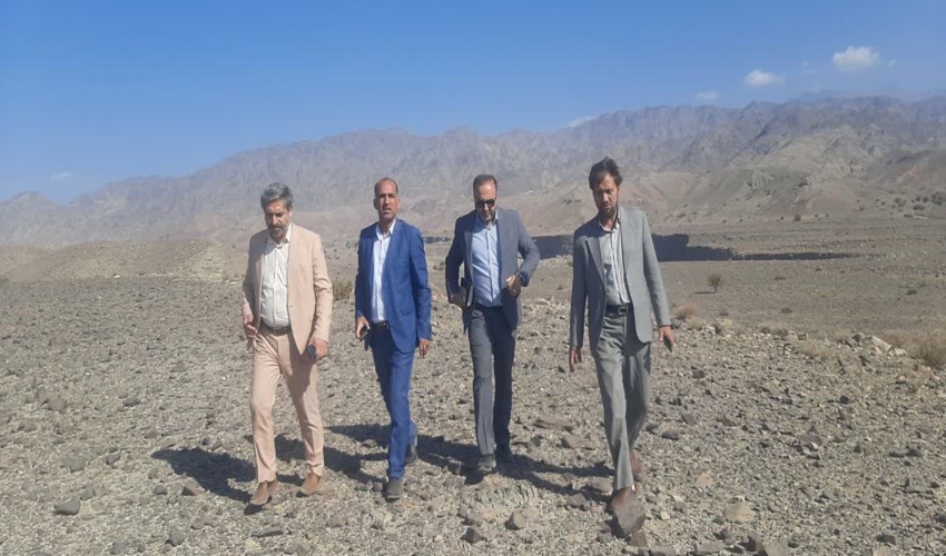 بازدید از روند اجرای طرح بوستان ۵۰ هکتاری خانواده