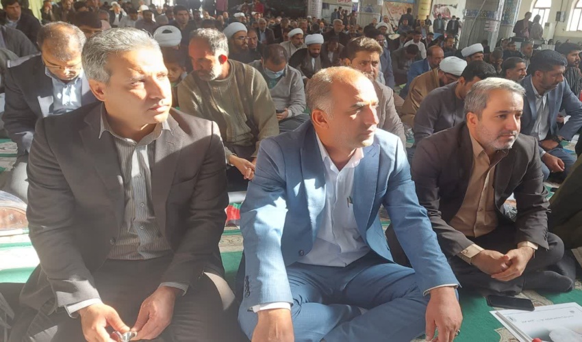 مراسم گرامیداشت ۹ دی روز بصیرت و میثاق امت با ولایت در جیرفت