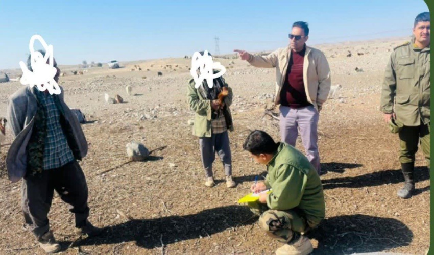 جلوگیری  از تخریب و تصرف اراضی ملی و همچنین قطع سر شاخه های اشجار جنگلی در منطقه کوگوئیه 