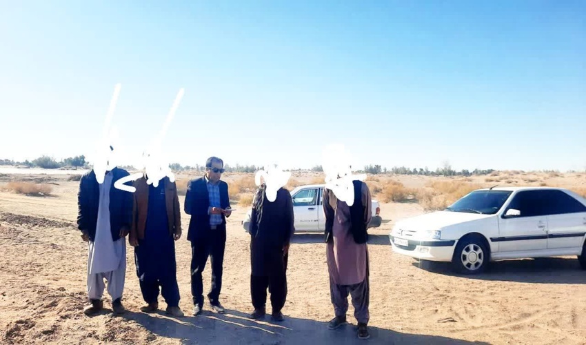 ️جلوگیری از تخریب و تصرف قریب به ۳ هکتار  از اراضی ملی شهرستان جازموریان 