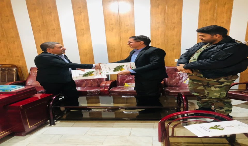 انعقاد تفاهمنامه همکاری فی مابین اداره منابع طبیعی و آبخیزداری و بخشداری ساردوئیه