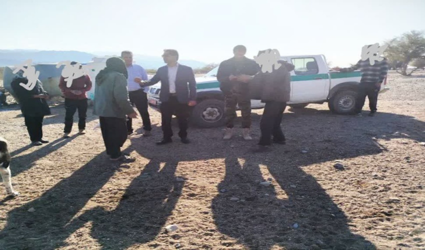 جلوگیری از چرای غیرمجاز دام در اراضی ملی تل سیاه شهرستان جیرفت 