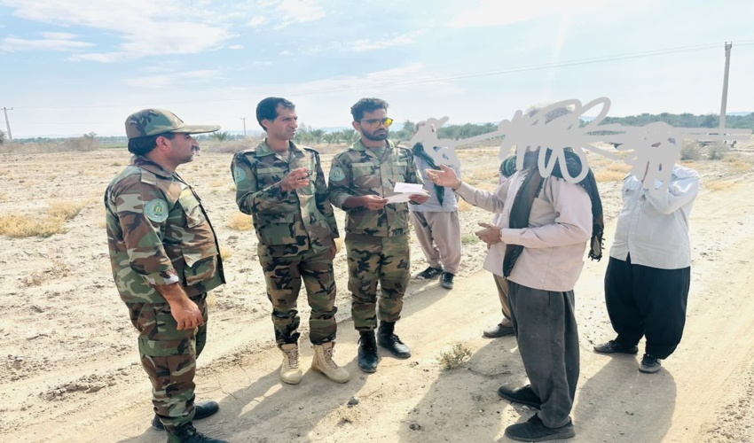 ۱۱ هکتار از اراضی ملی شهرستان جیرفت رفع تصرف شد