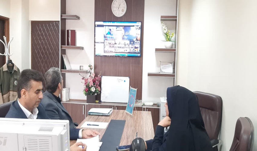 جلسه بارگزاری اطلاعات مکانی و توصیفی پلاکها در پنجره واحد زمین