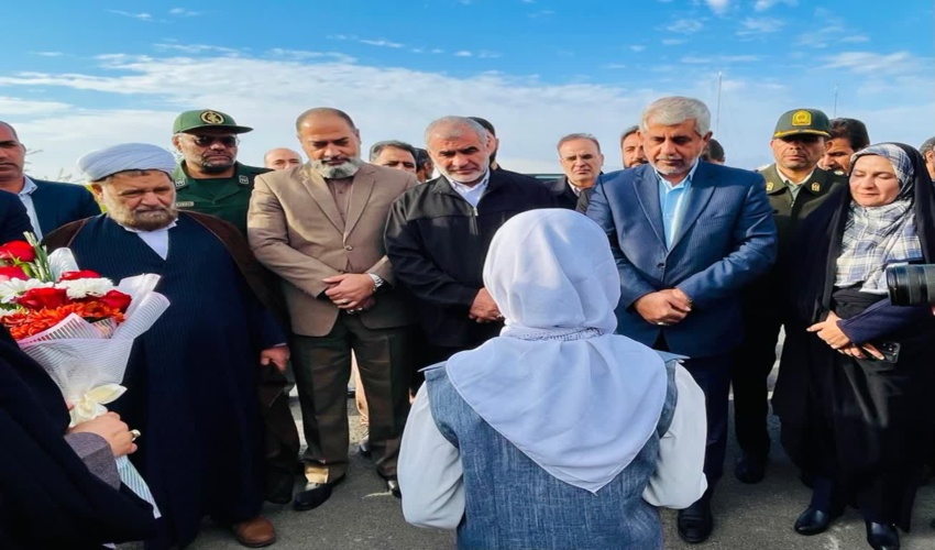 نیکزاد نائب رئیس مجلس شورای اسلامی به جیرفت سفر کرد